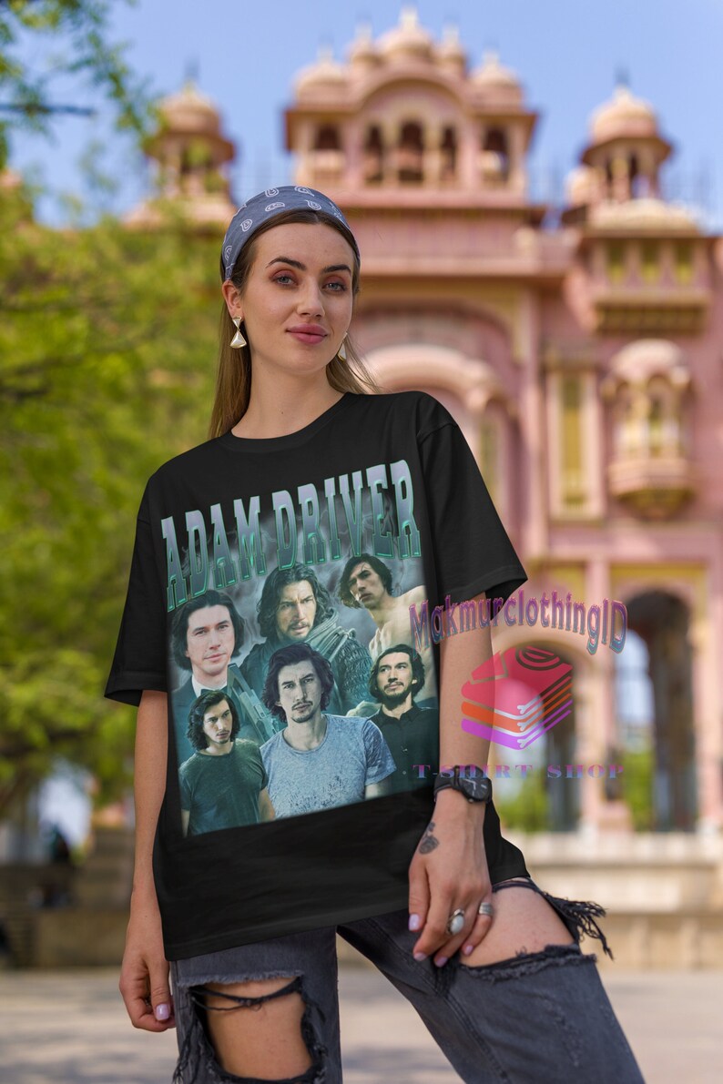 Adam Driver Retro Shirt Adam Driver Vintage Print 90'S Shirt Adam Driver Clothing