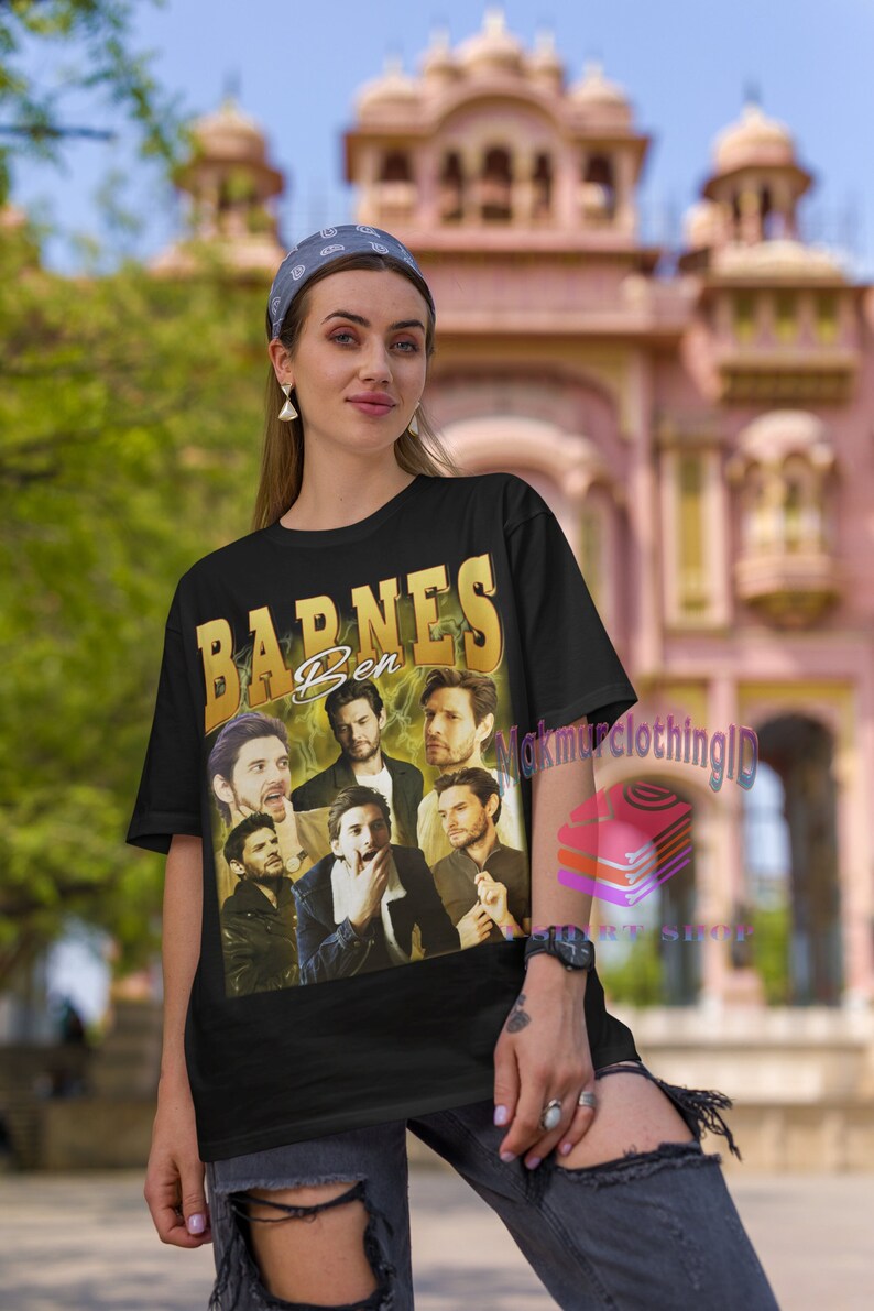 Ben Barnes Retro Shirt Ben Barnes Vintage Print 90'S Shirt Ben Barnes Clothing