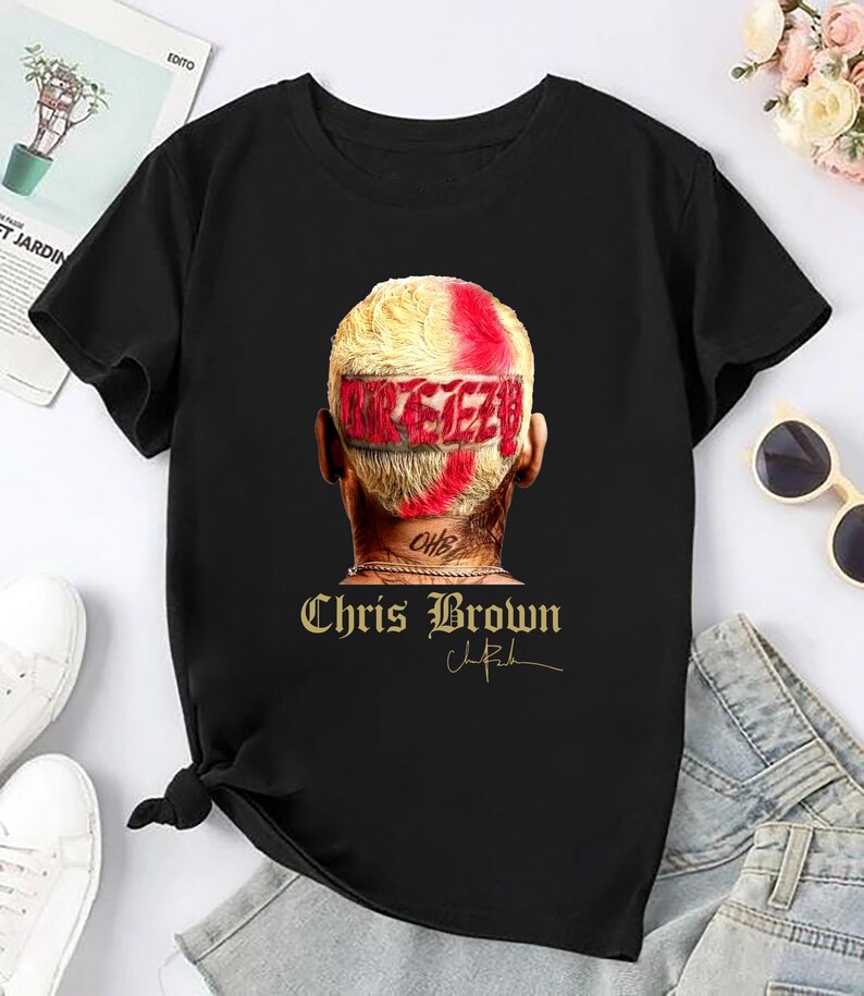 Signature Chris Brown Breezy Shirt Chris Brownshirt Graphic Chris Brown Shirt