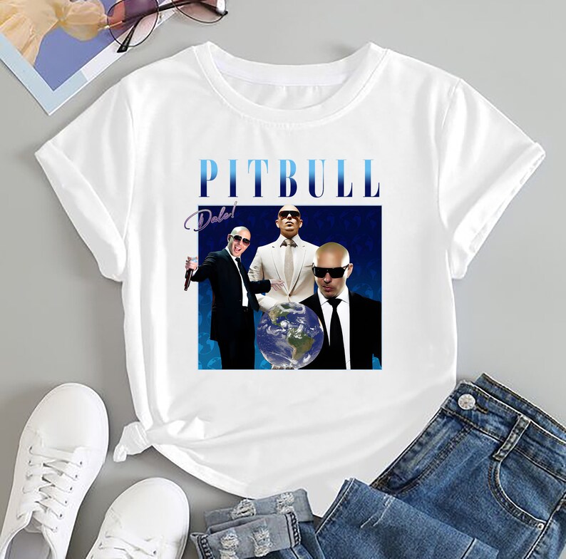 Pitbull Bootleg Shirt Pitbull 90S Vintage Shirt Pitbull Party After Dark 2025 Tour Shirt