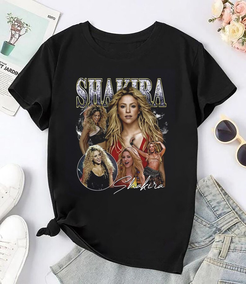 90S Vintage Shakira Bootleg Shirt Shakira 2025 World Tour Shirt Shakira Fan Gifshirt
