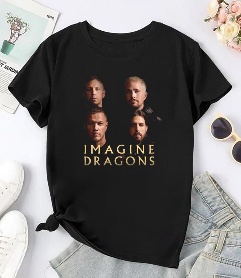 Imagine Dragons Band Vintage Shirt Imagine Dragons Shirt Imagine Dragons Fan Gift