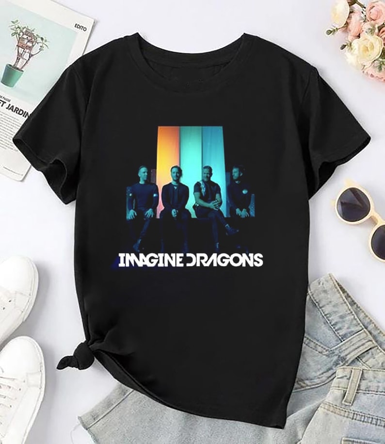 Imagine Dragons Band Shirt Imagine Dragons 90S Vintage Shirt Imagine Dragons Fan Gift
