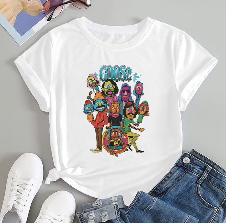 Graphic Goose Band Chibi Shirt Goose The Band Shirt Goose Band Fan Gift