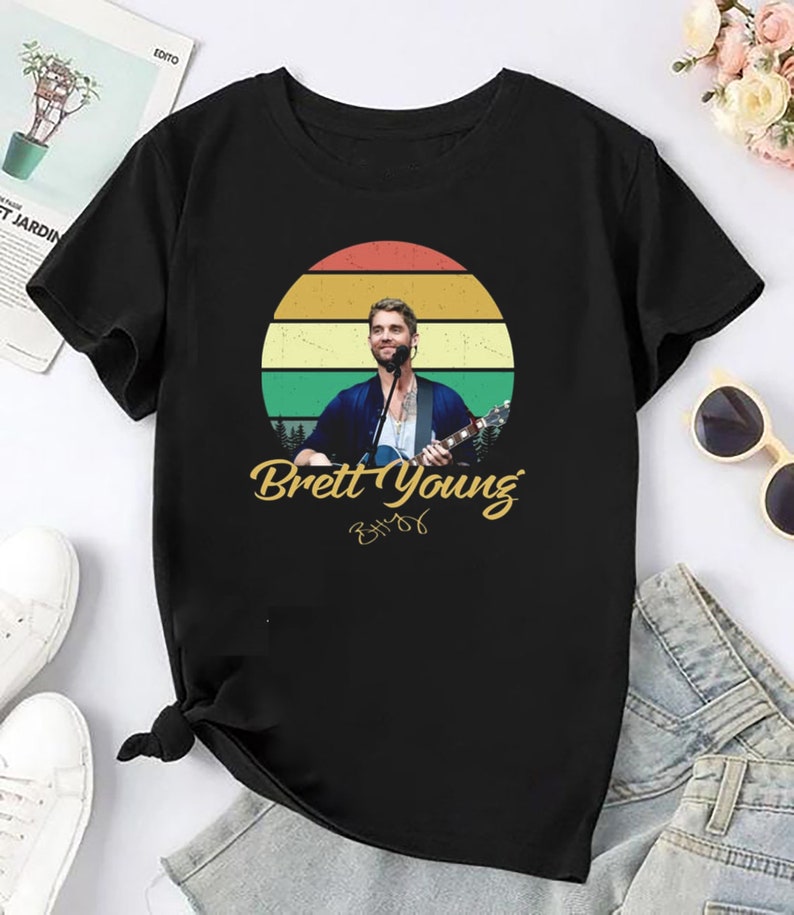 90S Vintage Brett Young Shirt Brett Young Homage Shirt Brett Young Fan Shirt