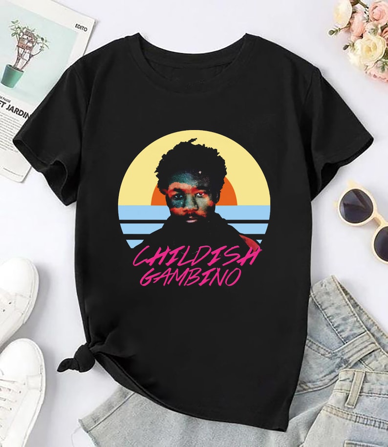 Graphic Childish Gambino Shirt Vintage Childish Gambino Bootleg Shirt