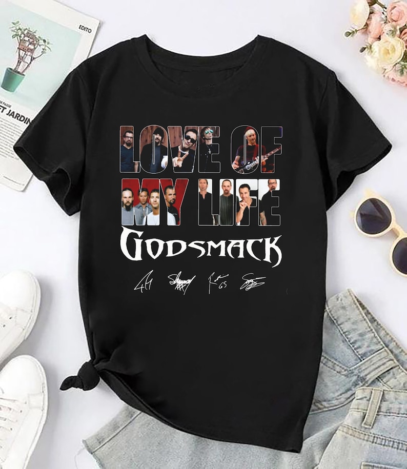 Love Of My Life Godsmack Band Shirt Godsmack Band Fan Gift Godsmack 2025 Tour Shirt