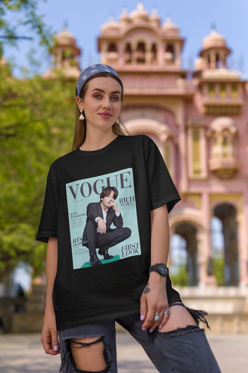 Jung Kook Magazine Softstyle Shirt