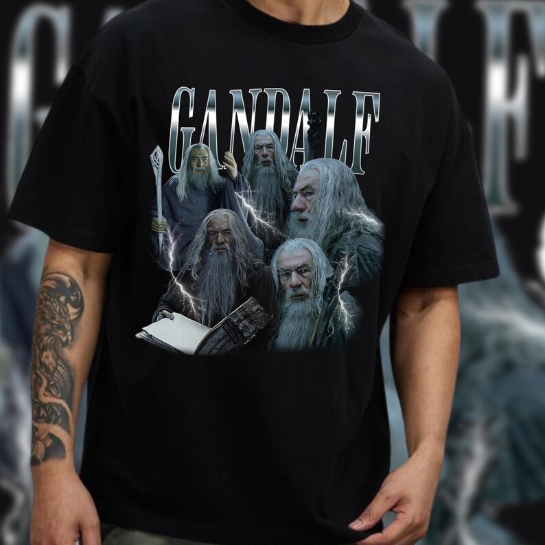 Gandalf Shirt  Epic Lord Of The Rings Merch For Fantasy Fans-Perfect Gift For Lord Of The Rings Fans