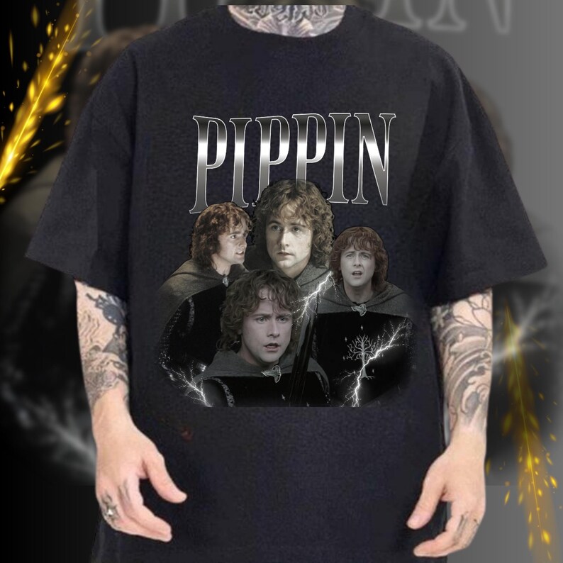 Pippin And Shirt-Hobbit Duo Inspired Lotr Shirt, Lord Of The Rings Gift - Middle-Earth Fan Apparel