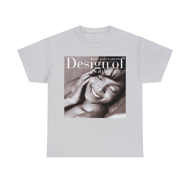 Janet Jackson Design Of A Decade Heavy Shirt