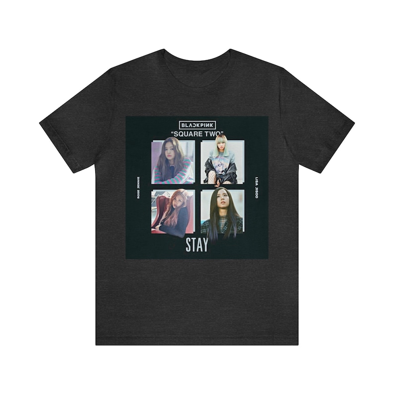 Black Pink Square 2 Jersey Shirt