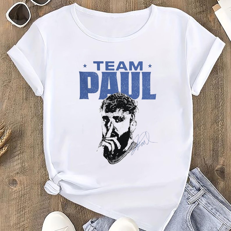 Team Jake Paul Graphic Shirt Jake Paul Fan Gift Mike Tyson Vs Jake Paul Shirt
