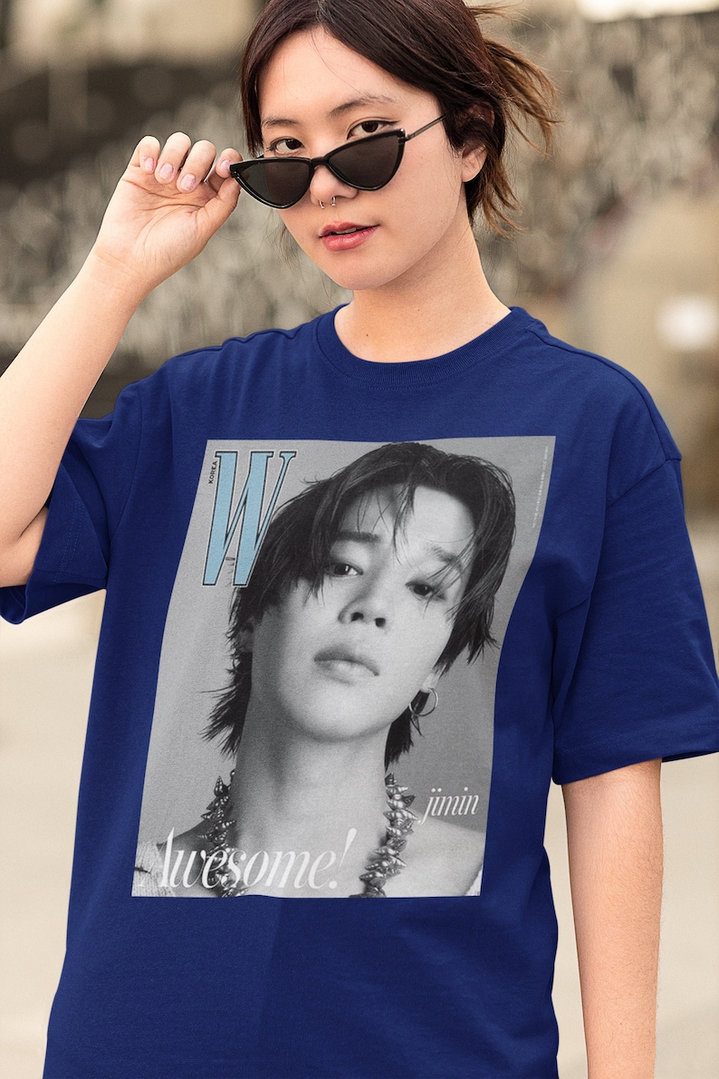 Jersey Shirt Jimin W Magazine Cover