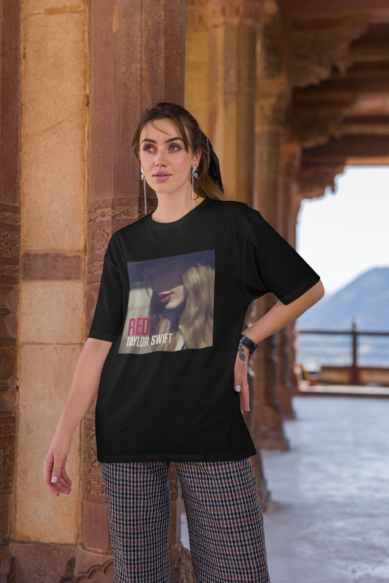Heavy Shirt Taylor Swift "Red" Album Cover Shirt