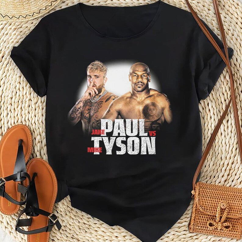 Jake Paul Vs Mike Tyson 2025 Game Shirt Boxing Match Shirt Mike Tyson Fan Gift