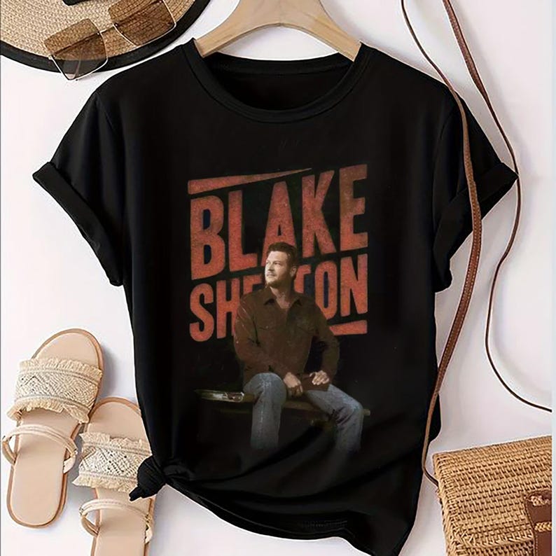 Vintage Black Shelton Shirt Blake Shelton Lifetime Member Fan Gift