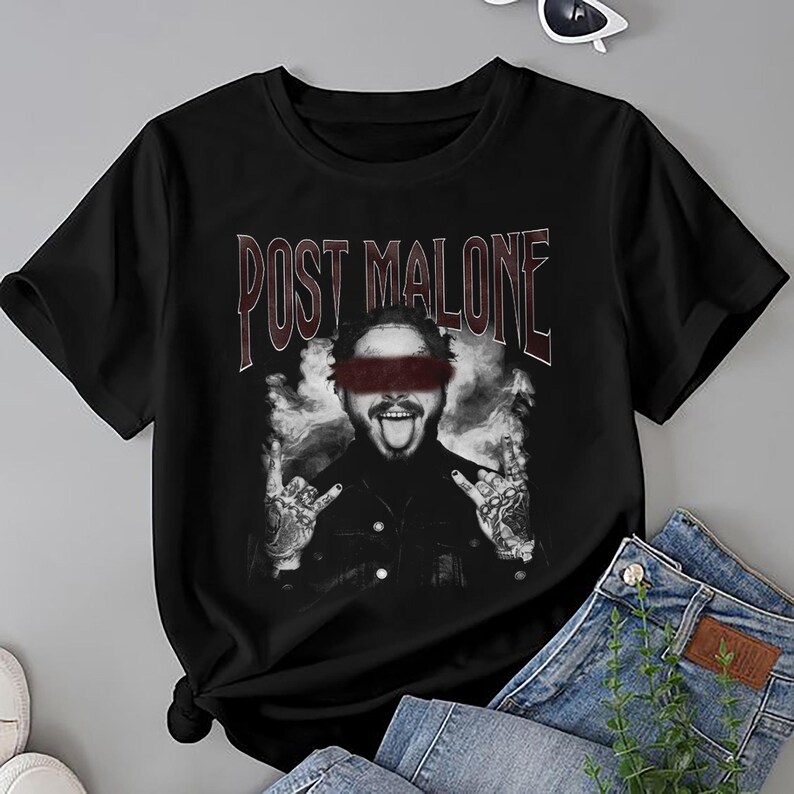 Post Malone Fan Shirt Posty Tour Rapper Fan Gift F-1 Trillion 2025 Merch