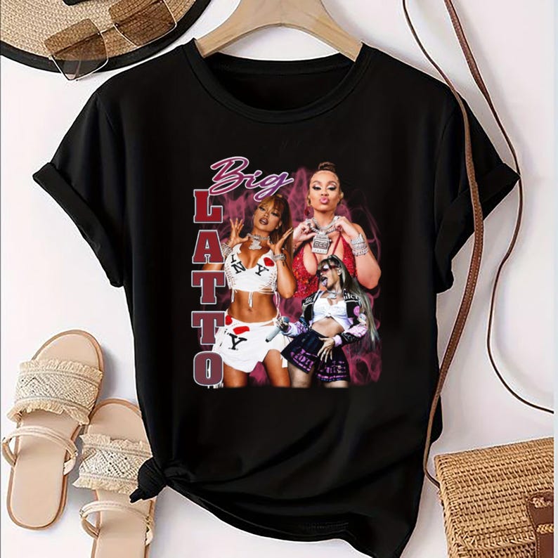 Big Latto Rapper Bootleg Shirt Latto 2025 Latto The Sugar Honey Iced Shirt