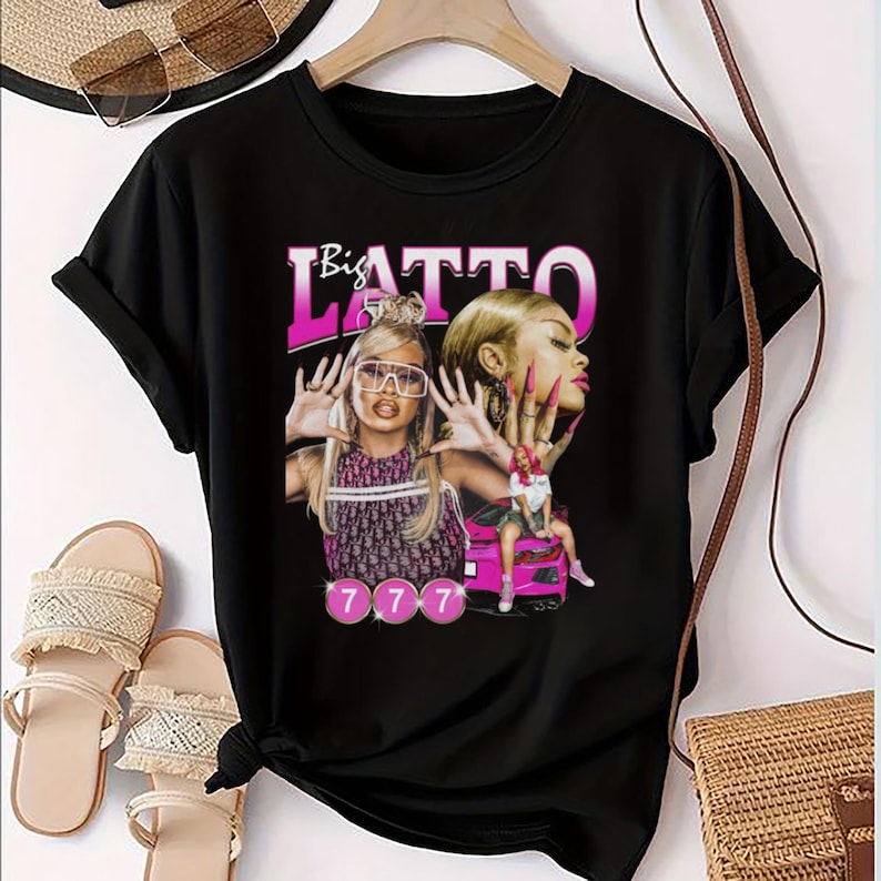 Latto Rapper 90S Vintage Shirt Big Mama Latto Shirt