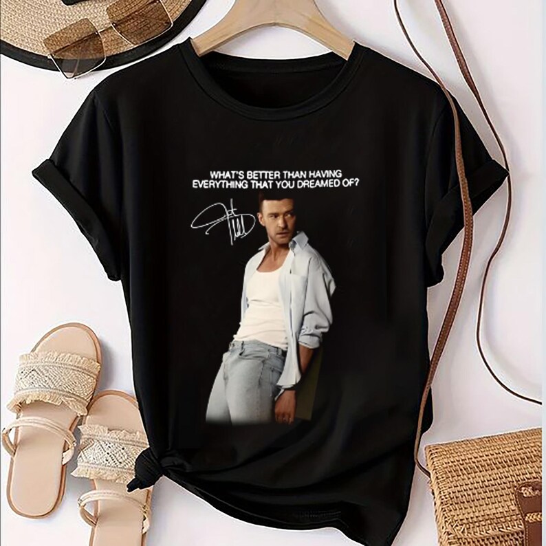 The Forget Tomorrow Shirt Justin Timberlake Tour Shirt