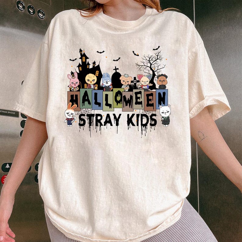 Stray Kids Halloween Shirt Stray Kids Skzoo Halloween Shirt Stray Kids Member Shirt