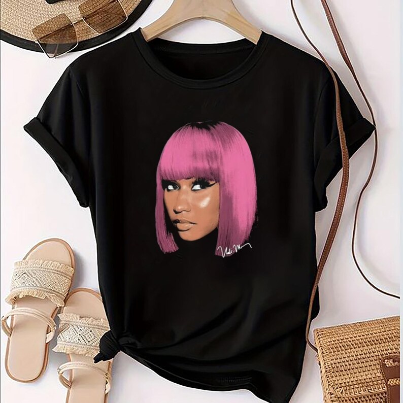 Nicki Minaj Signature Shirt Pink Friday 2 Nicki Minaj Tour 2025 Shirt Nicki Minaj Shirt