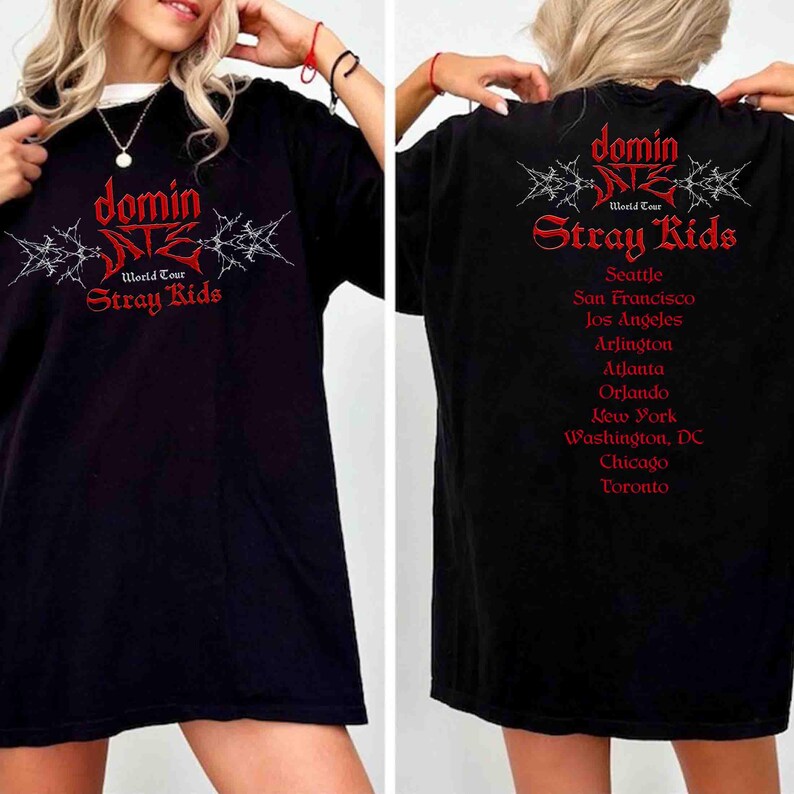 Stray Kids Domiate World Tour Shirt Stray Kids Ate Shirt Stray Kids Member Shirt