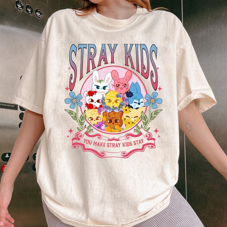 Stray Kids Skzoo Characters Shirt Stray Kids World Tour Shirt Bang Chan Shirt