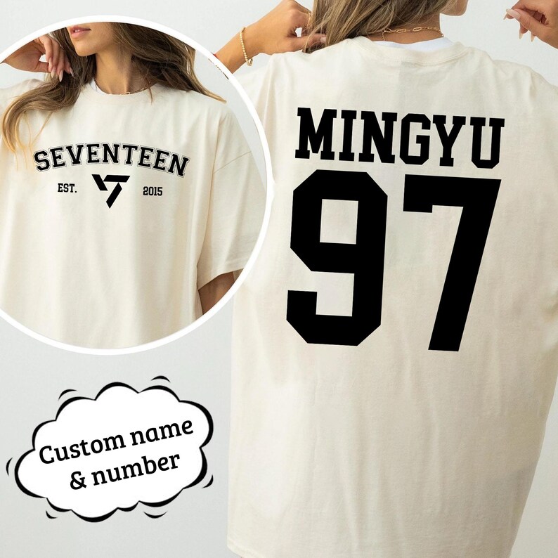 Sevenshirtn Member Group Sweashirt Customize Sevenshirtn Kpop Shirt
