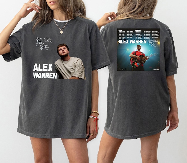 Alex Warren Shirt Tour Music Alex Warren Sweashirt And Hoodie Gift For Fan