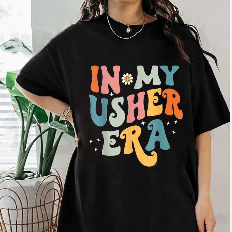 In My Usher Era Shirt Usher Rapclothing Usher Past Present Future Tour Fan Shirt