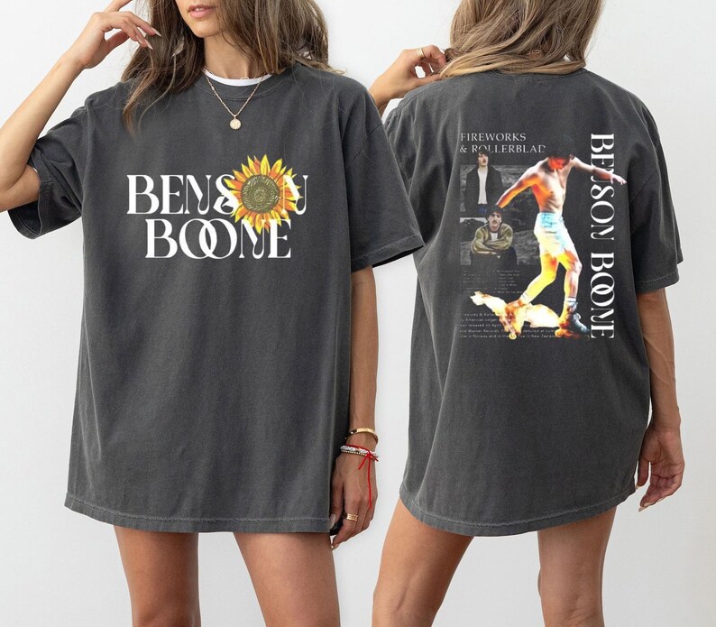 Benson Boone World Tour Shirt And Hoodies For Women Men Pullover Sweashirt Benson Boone Shirt For Fan Clothes Clothing Fans