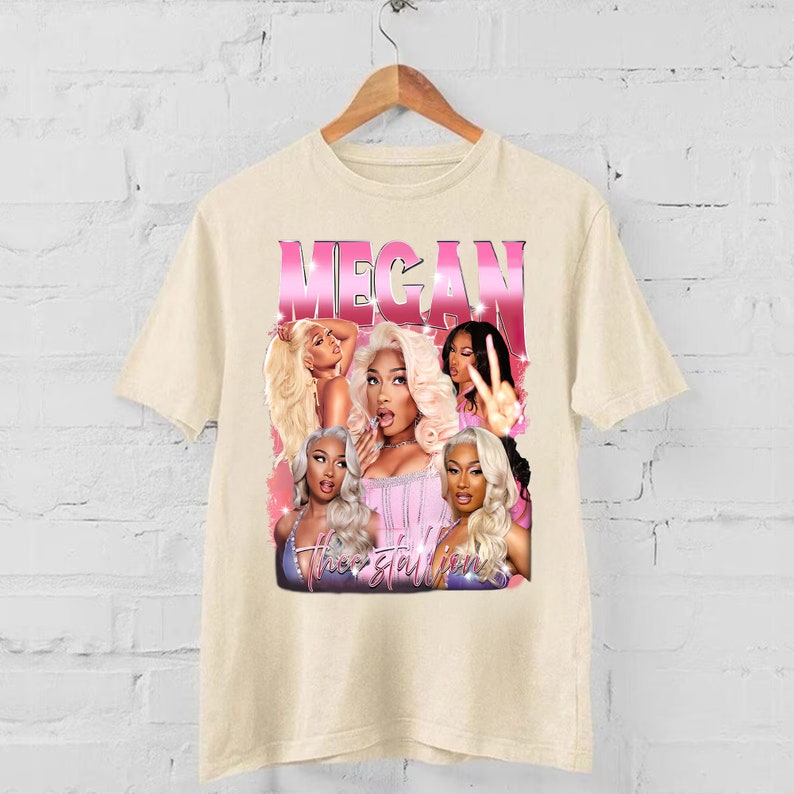 Limited Megan Thee Stallion Shirt Vintage Megan Thee Stallion 90S Shirt