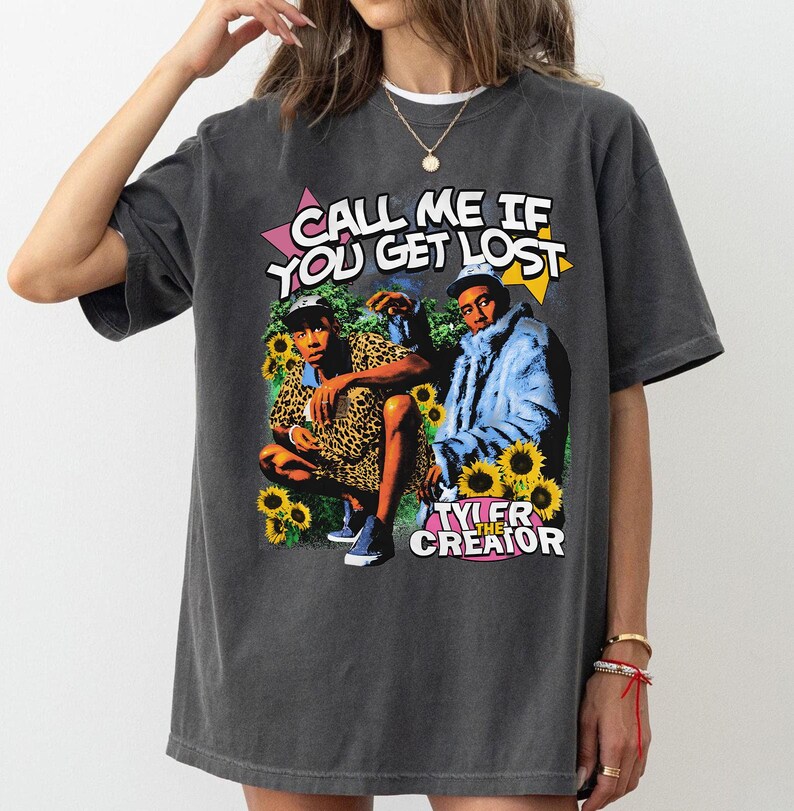 Tyler The Creator Shirt, Call Me If You Get Lost Tour Fan Sweashirt - New Rap Shirt Clothing