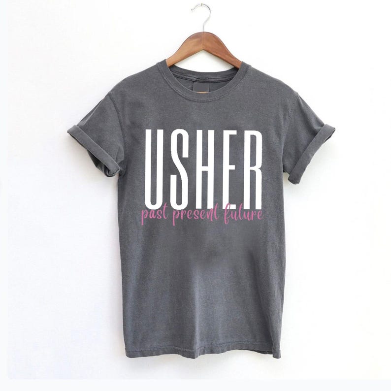 Usher Past Present Future Tour Shirt Shirt, Usher Concert 2025 Shirt