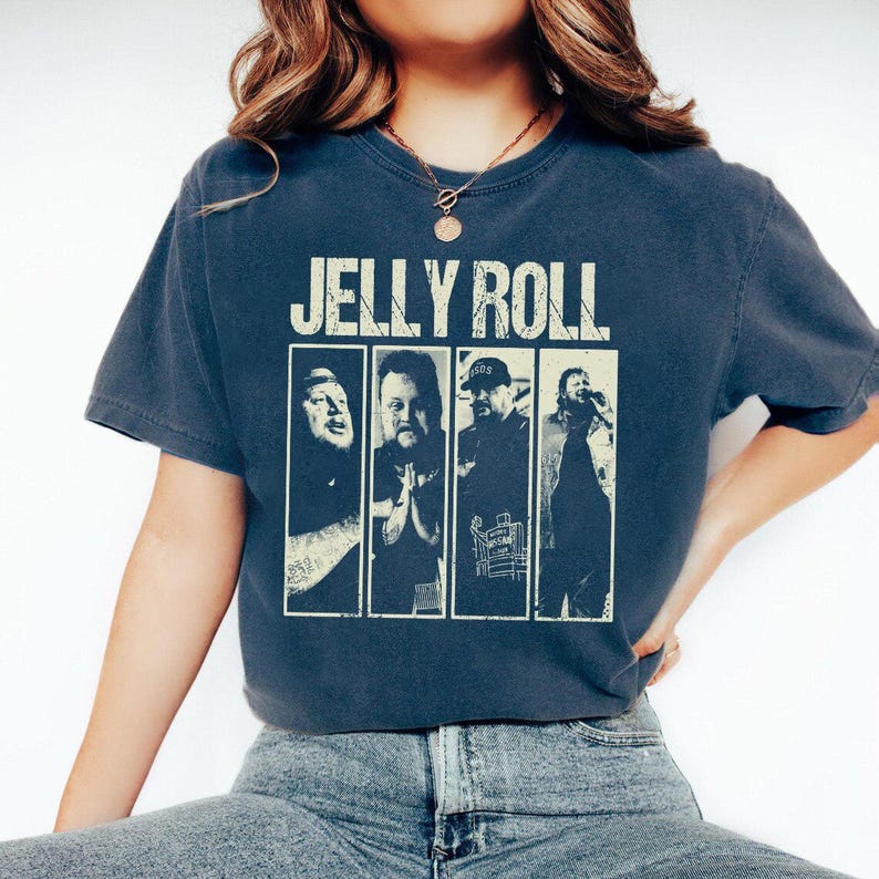Jelly Roll Vintage Retro Shirt Jelly Roll The Beautifully Broken Tour 2025 Shirt