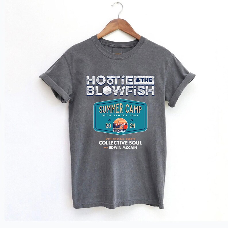 Hot Hootie And The Blowfish Shirt Shirt Summer Camp With Trucks Tour 2024