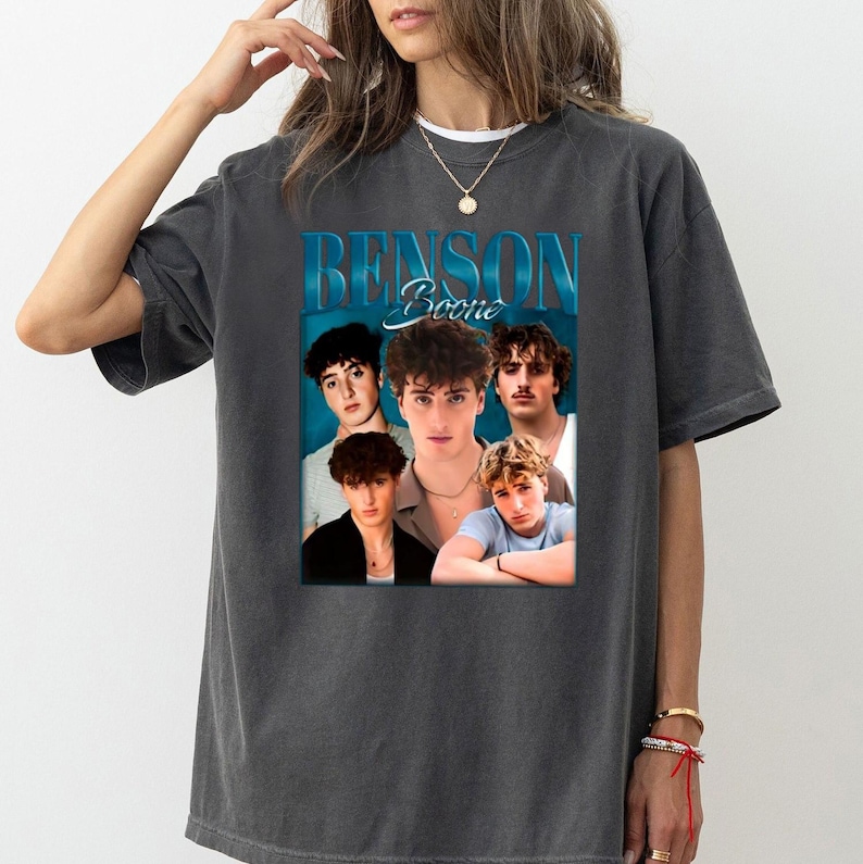 Vintage Benson Boone Music Shirt Fireworks And Rollerblades Boone 2025 Concert Shirt