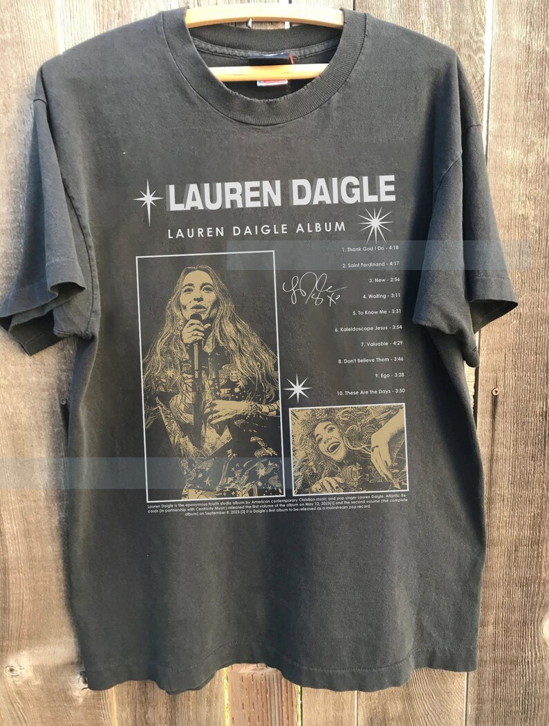 Lauren Daigle Shirt Sweashirt The Kaleidoscope Tour 2025 Shirt Lauren Daigle Concert