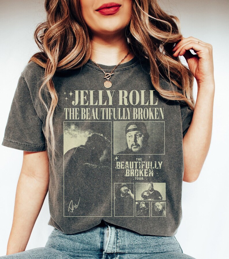 Jelly Roll The Beautifully Broken Tour 2025 Shirt Jelly Roll 2025 Concershirt
