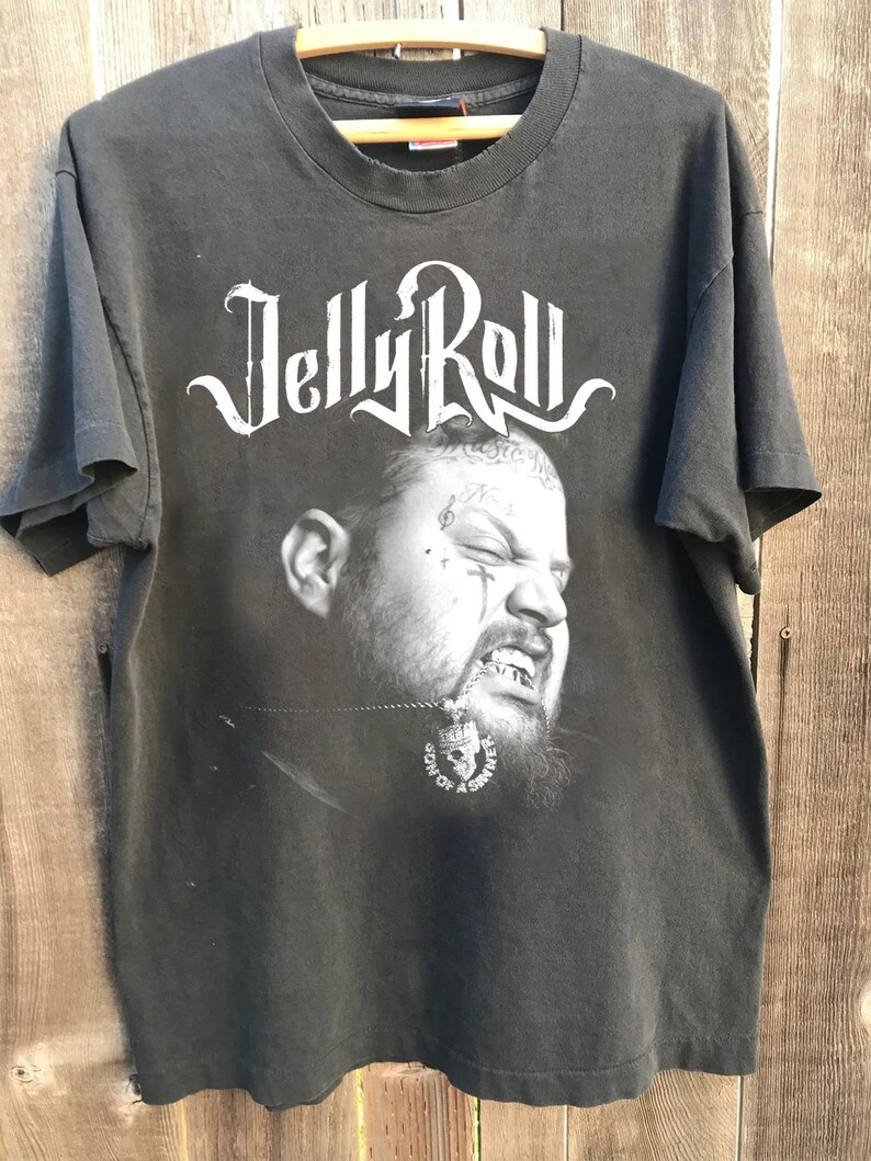 Jelly Roll Vintage Graphic Shirt Jelly Roll Somebody Save Me Shirt