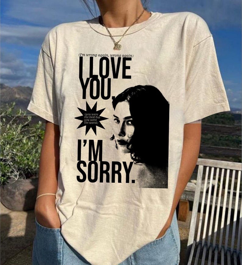 Vintage Gracie Abrams Shirt Gracie I Love You I'M Sorry The Secret Of Us Tour 2025 Shirt