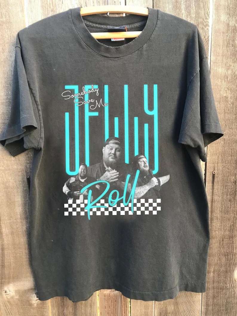 Jelly Roll Vintage Graphic Shirt Jelly Roll The Beautifully Broken Tour 2025 Shirt