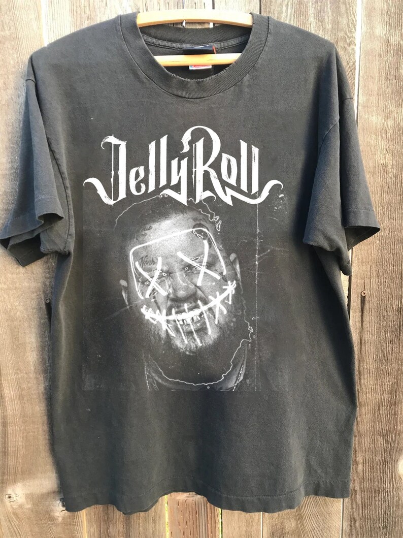 Jelly Roll The Beautifully Broken Tour 2025 Shirt Jelly Roll 90S Vintage Graphic Shirt