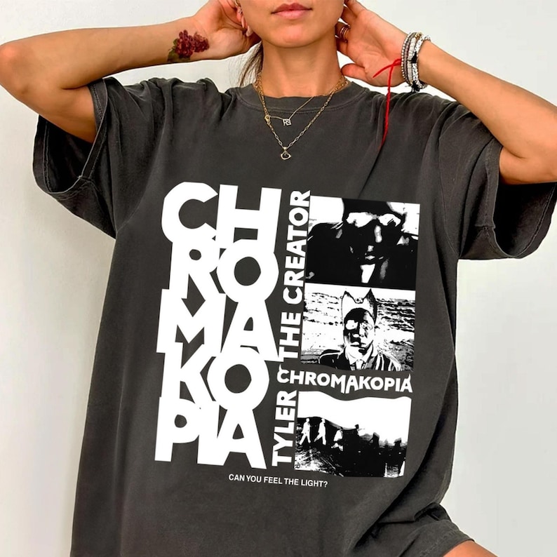 Tyler The Creator Chromakopia Shirt Grunge Y2K Minimalist Retro Shirt Unisex