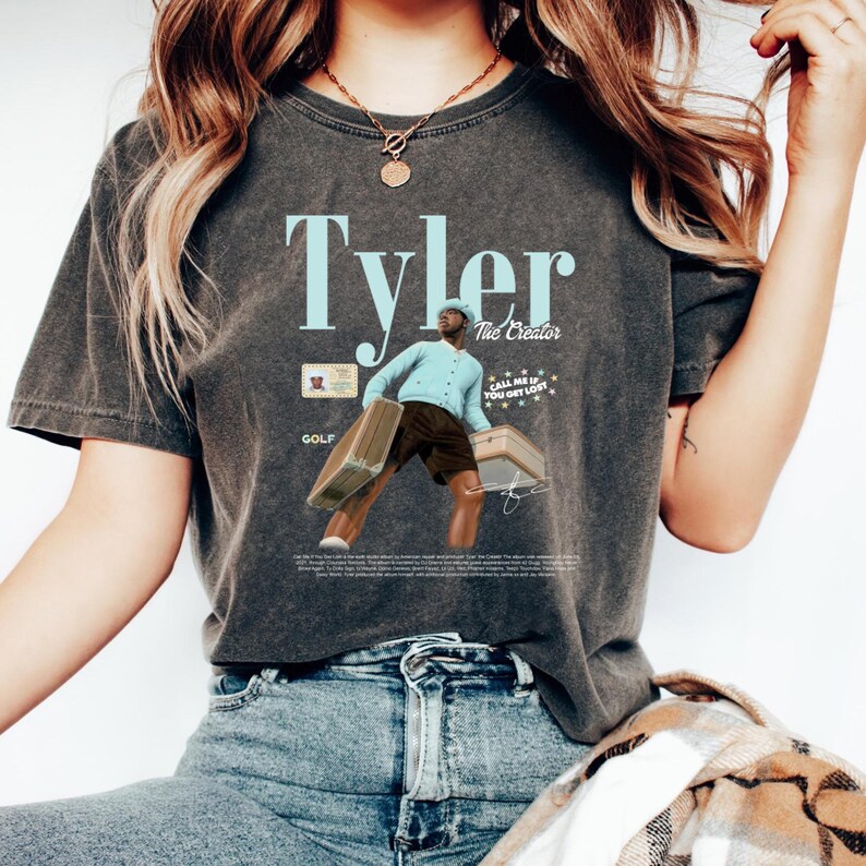 Tyler The Creator Shirt Vintage Creator Graphic Hip Hop Rapper Fan Gift Vintage Shirt