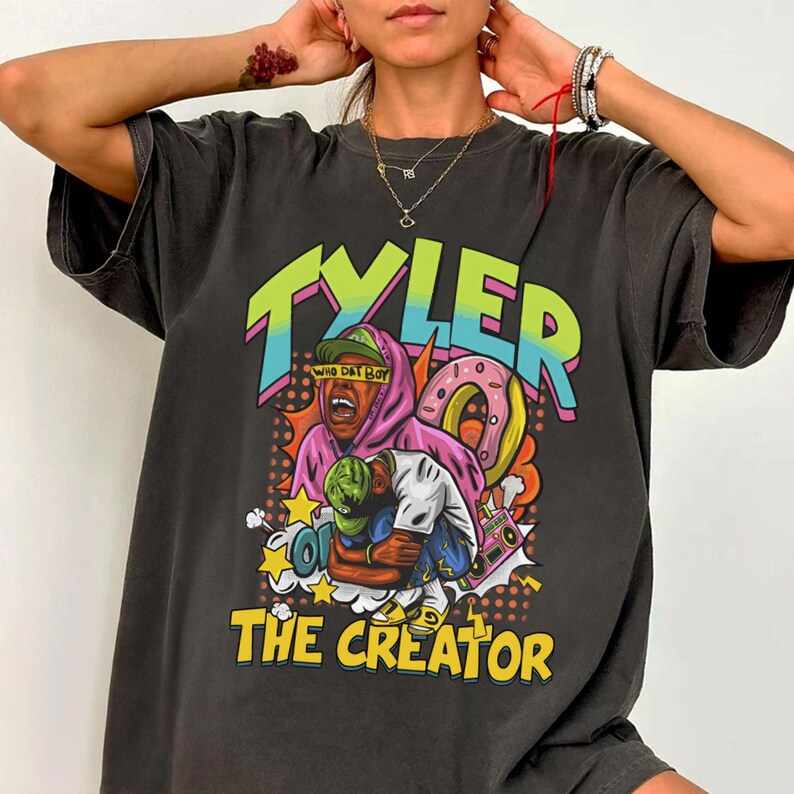 Tyler The Creator Shirt Grunge Y2K Minimalist Retro Shirt Unisex