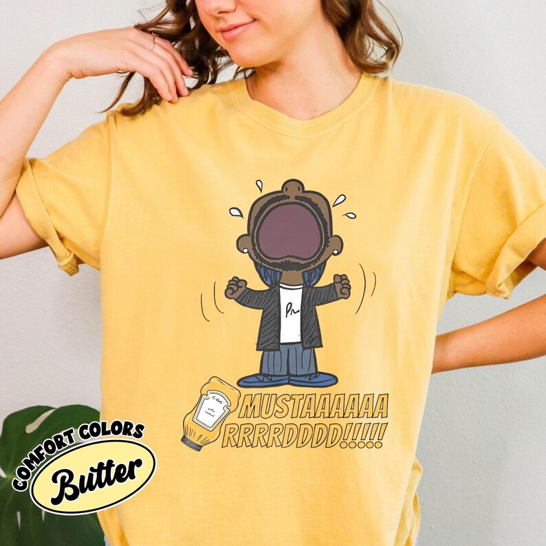 Funny Meme Kendrick Lamar Mustard Shirt New Viral Gnx Album Reference Sweashirt