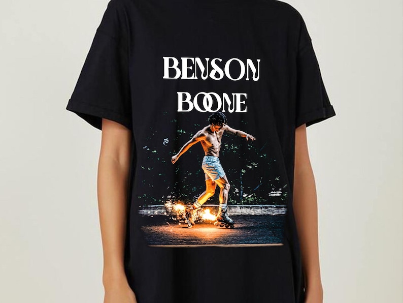 Benson Boone Graphic Shirt - Music Fan Shirt For Fans